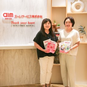 多数を占める栄養士・パート社員向けのコンテンツへ。<br>事業所間の情報共有も社内報の大事な役割。